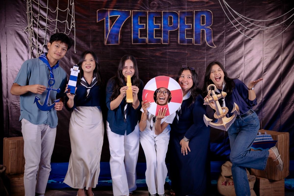 Photobooth acara ulang tahun gereja